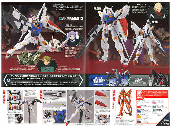 High Grade (HG) Gundam AGE 1/144 xvm-fzc Gundam Legilis