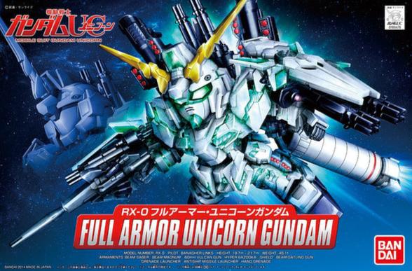 SD Gundam BB390 RX-0 Full Armor Unicorn Gundam