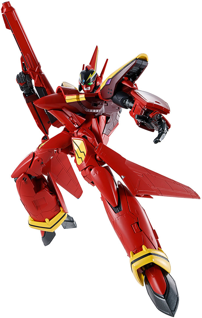 HI-METAL R VF-19 CUSTOM FIRE VALKYRIE "MACROSS 7", (BANDAI TAMASHII NATIONS)