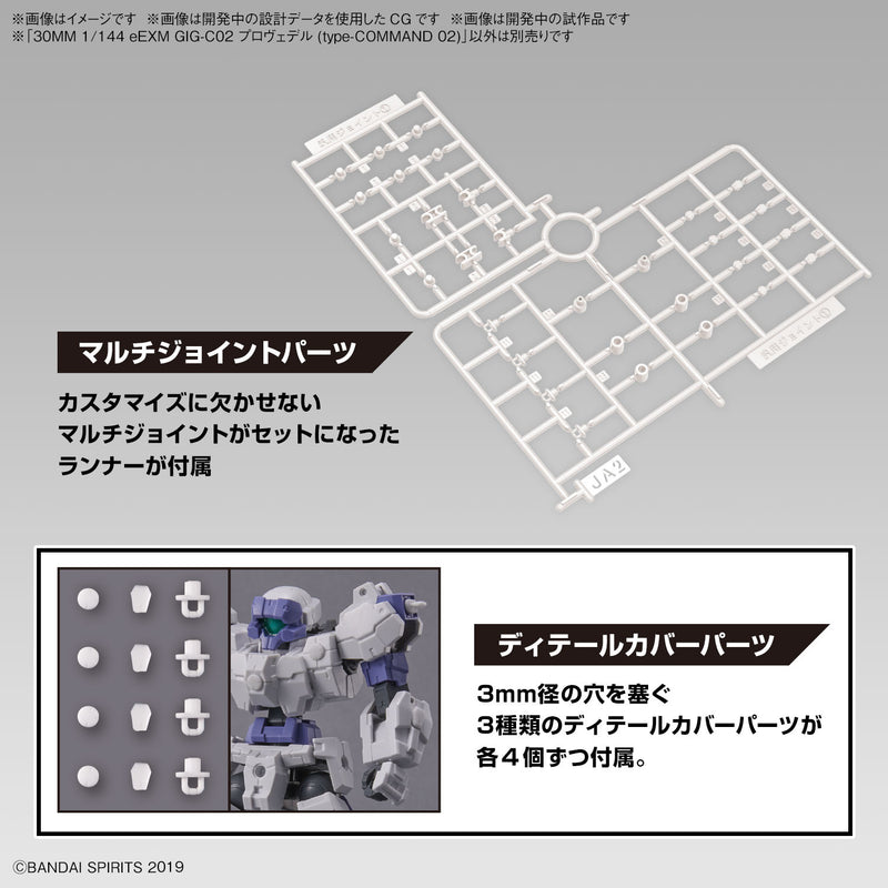 30MM 1/144 eEXM GIG-C02 PROVEDEL (type-COMMAND 02)