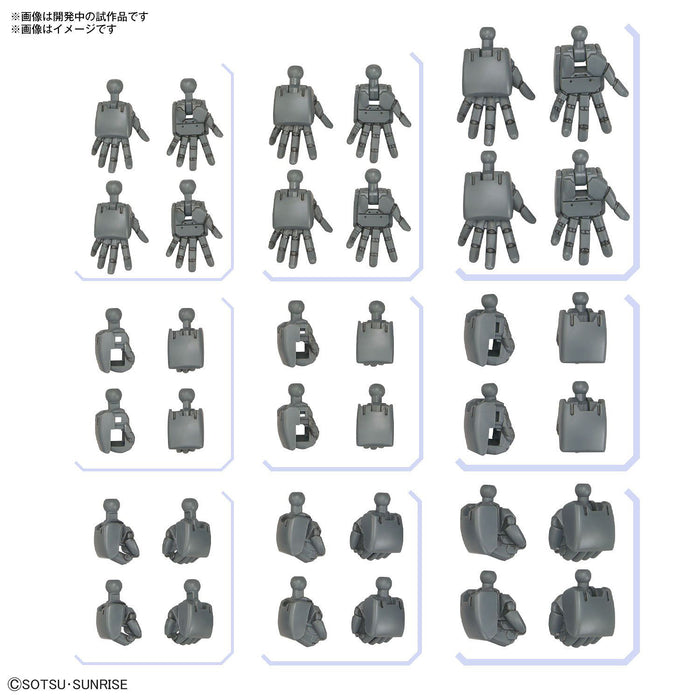 1/144 Option Parts Set Gunpla 04 (Build Hands Round)