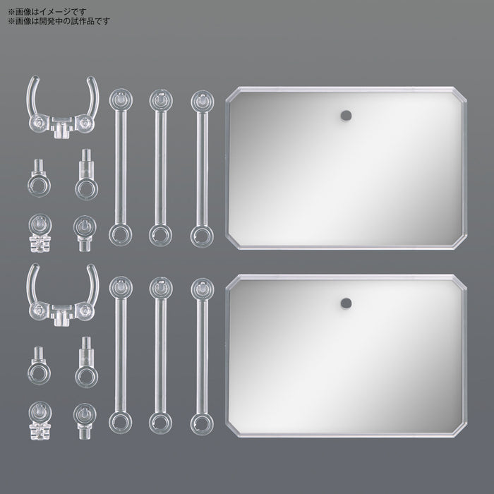 [Pre-order, ETA Q4 2024 / Q1 2025] Action Base 6 (Clear Color) Mirror Sticker Set