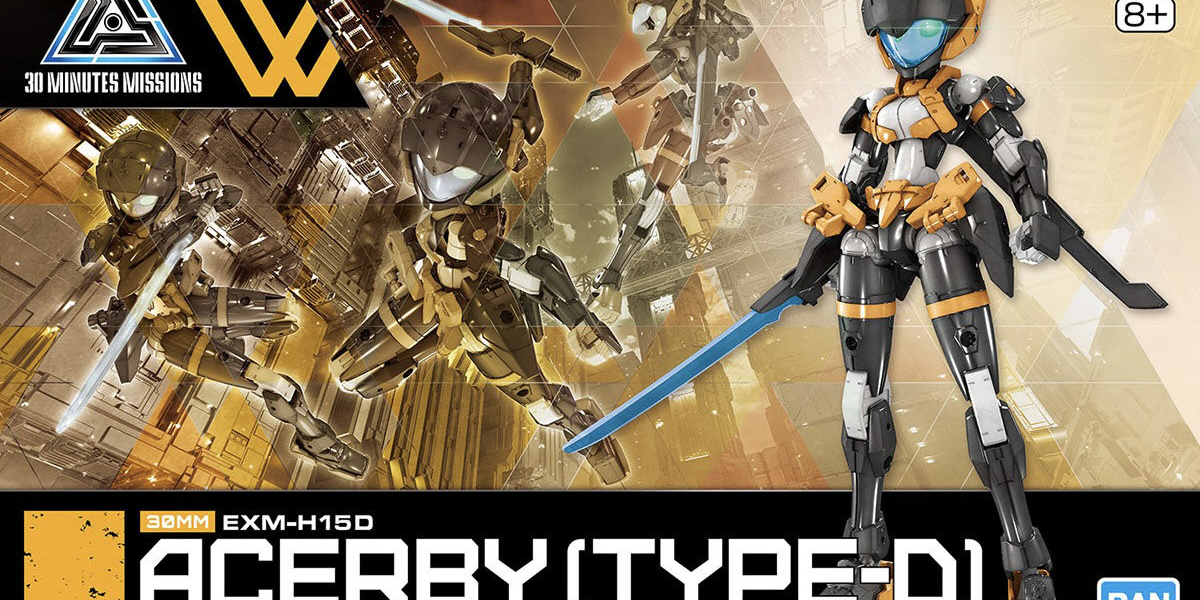 Bandai 30MM 1/144 EXM-H15D Acerby (TYPE-D) - Argama Hobby