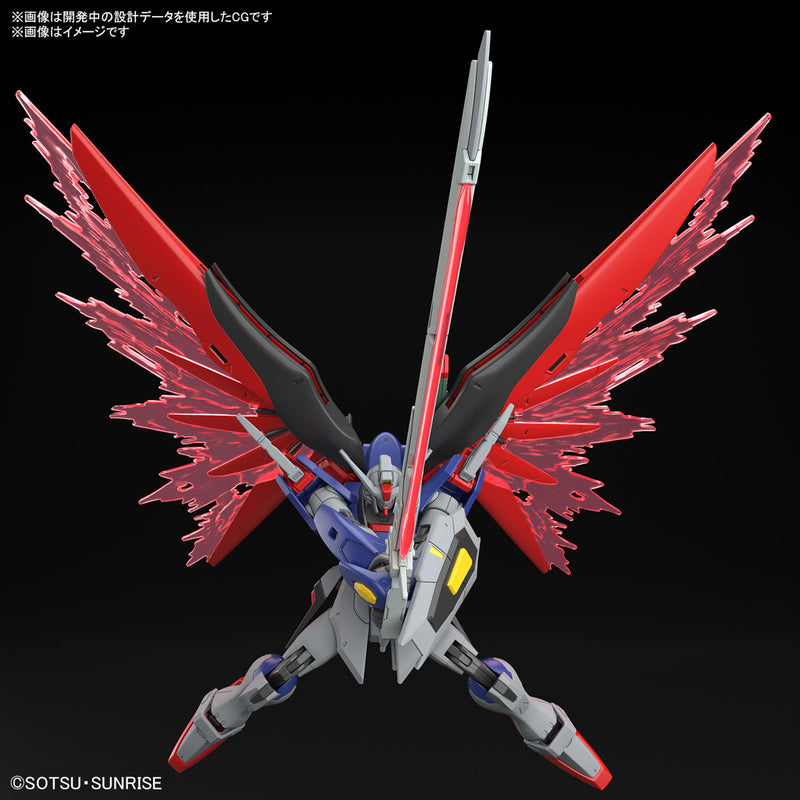 High Grade (HG) HGCE 1/144 ZGMF/A-42S2 + A-GXQ754/V2 Destiny Gundam Spec II & Zeus Silhouette