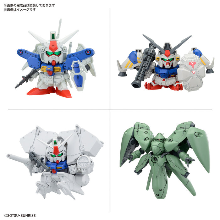 [Pre-order, ETA 2025 Q1] BB Senshi Mobile Suit Gundam 0083 Stardust Memory Set (SD Gundam)