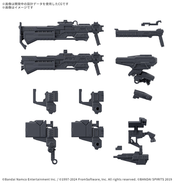 [Pre-order, ETA 2025 Q1/Q2] 30MM Option Parts Set Armored Core VI Fires of Rubicon Weapon Set 03