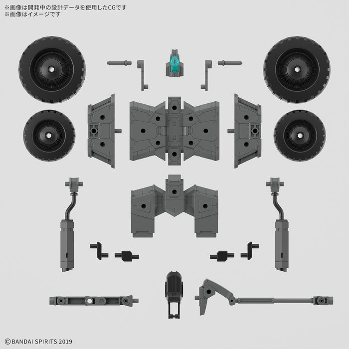 [Pre-order, ETA 2025 Q2] 30MM 1/144 Extended Armament Vehicle (Wheel Mobile Ver.)