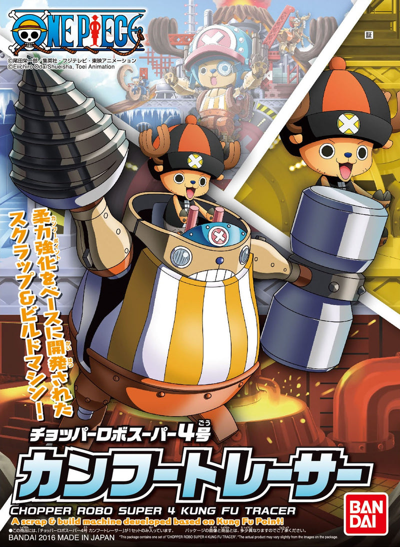 One Piece Chopper Robo Super 4 Kung Fu Tracer