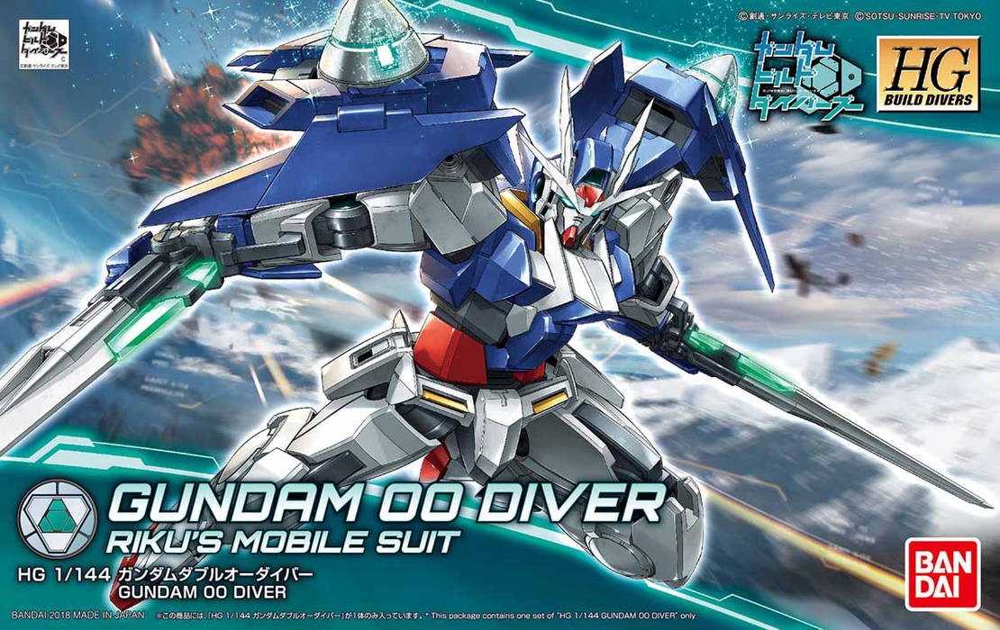 High Grade (HG) HGBD 1/144 Gundam 00 Diver