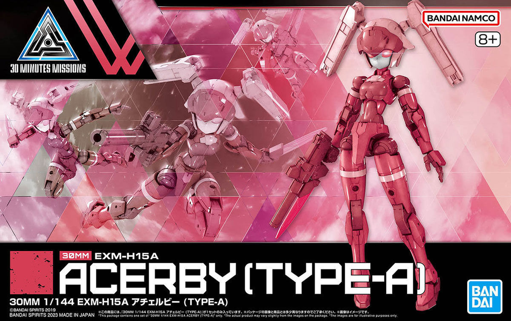 Bandai 30MM 1/144 EXM-H15A Acerby (TYPE-A) - Argama Hobby - Canada