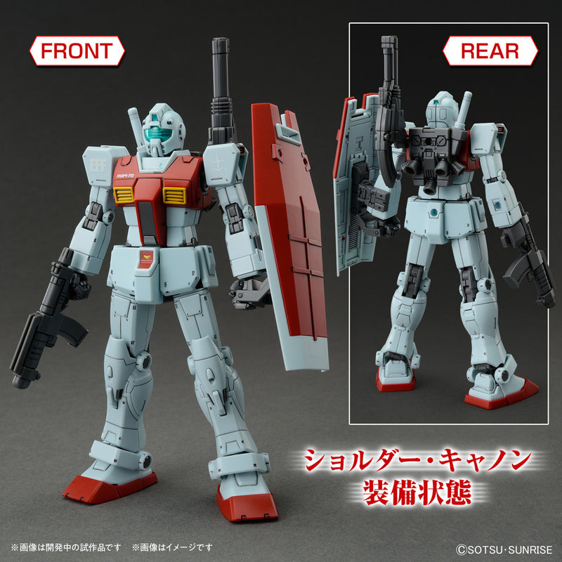 High Grade (HG) Gundam The Origin 1/144 RGM-79 GM (Shoulder Cannon/ Missile Pod Equipment)