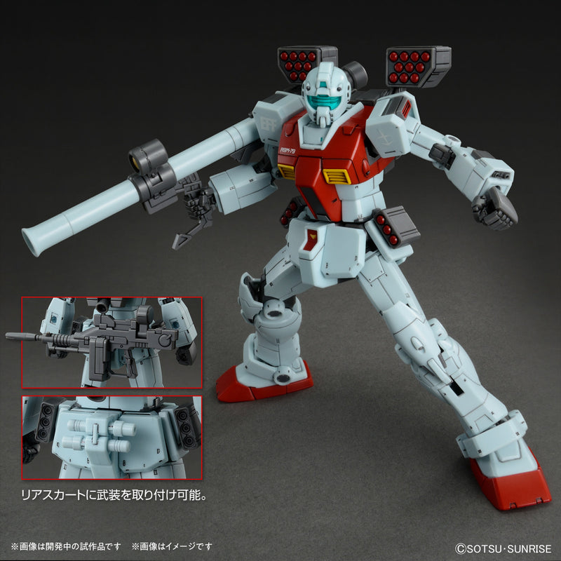 High Grade (HG) Gundam The Origin 1/144 RGM-79 GM (Shoulder Cannon/ Missile Pod Equipment)