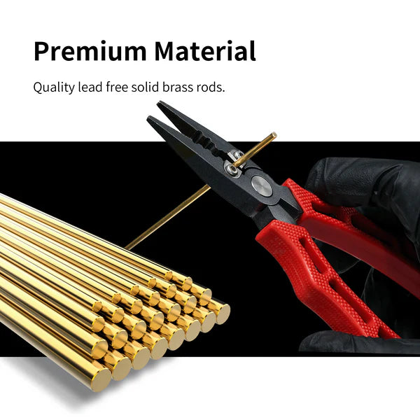 DSPIAE Brass Bars for Modeling (BB-0.5 to BB-3.0)
