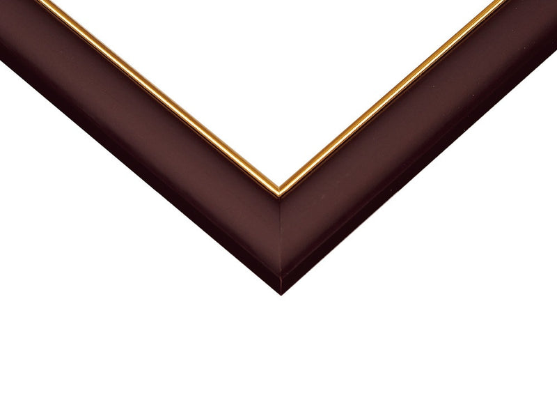 Beverly Jigsaw Puzzle Gold Lacing Braid Wooden Panel Brown : 38 x 26cm (MP031T)