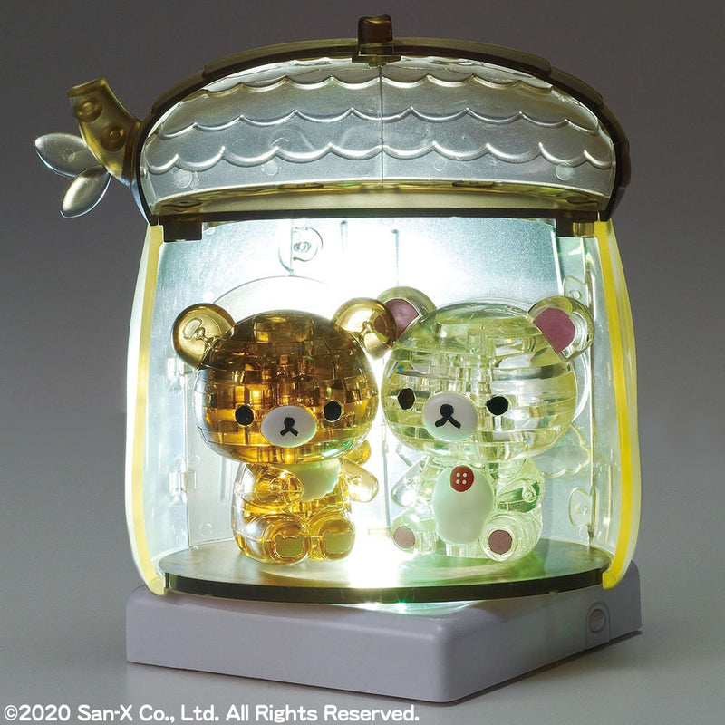 Beverly Crystal Puzzle - Rilakkuma - Korilakkuma & Chairoi Koguma Acorn House (66 Pieces) (50264)