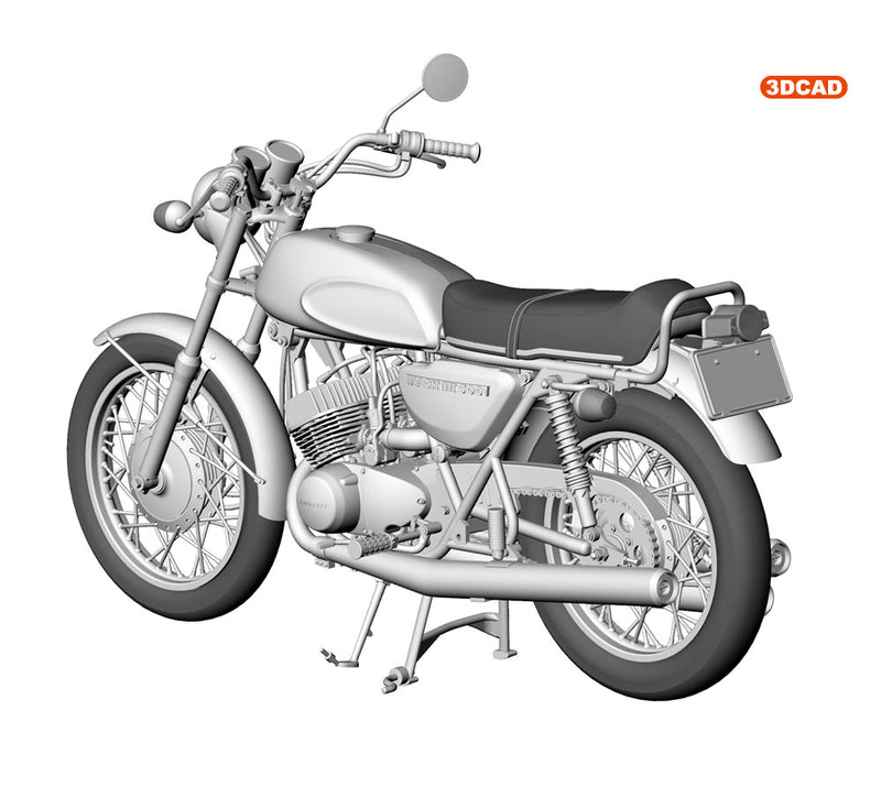 1/12 Kawasaki 500-SS/MACH III (H1) (1969)