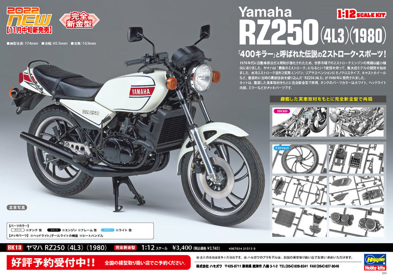 1/12 Yamaha RZ250 (4L3) [1980]