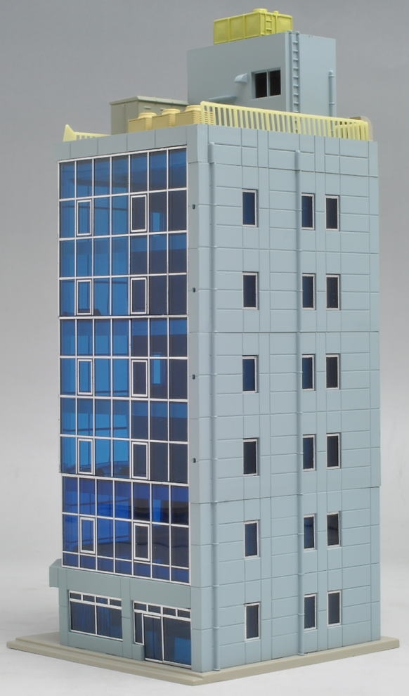 1/150 Dio Town Shopping Building (Blue) (KATO N-Gauge 23-433A)