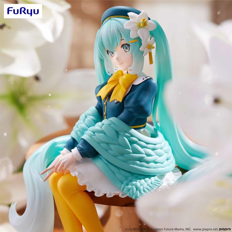 FuRyu Noodle Stopper Figure - Hatsune Miku - Flower Fairy Lily (Japanese Ver.)