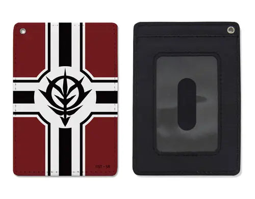 COSPA Mobile Suit Gundam: Principality of Zeon Flag Full Color Pass Case