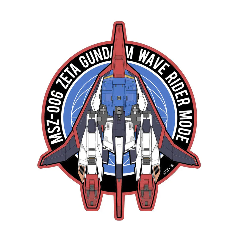 COSPA Zeta Gundam: Drawing Wave Rider Sticker