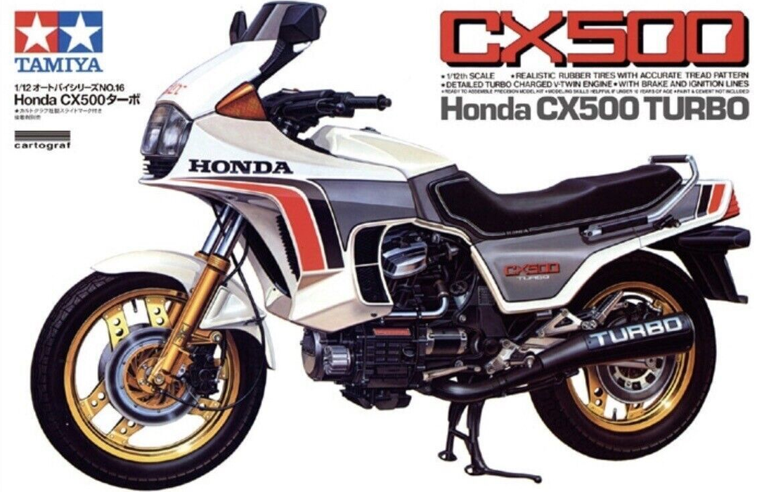 1/12 Honda 'R' CX500 Turbo (Tamiya Motorcycle Series 16)