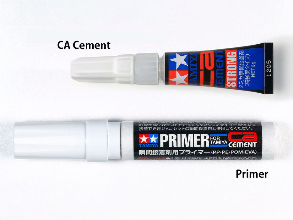 Tamiya CA Cement & Primer PP/PE/POM/EVA (87211)