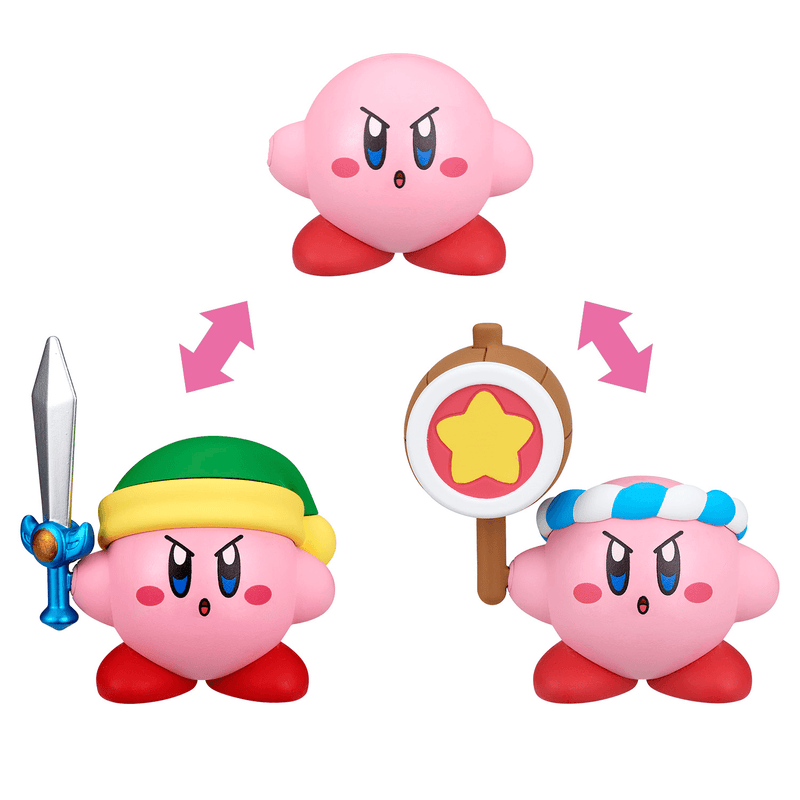 Bandai Kirby Copy Ability Figure: Sword & Hammer