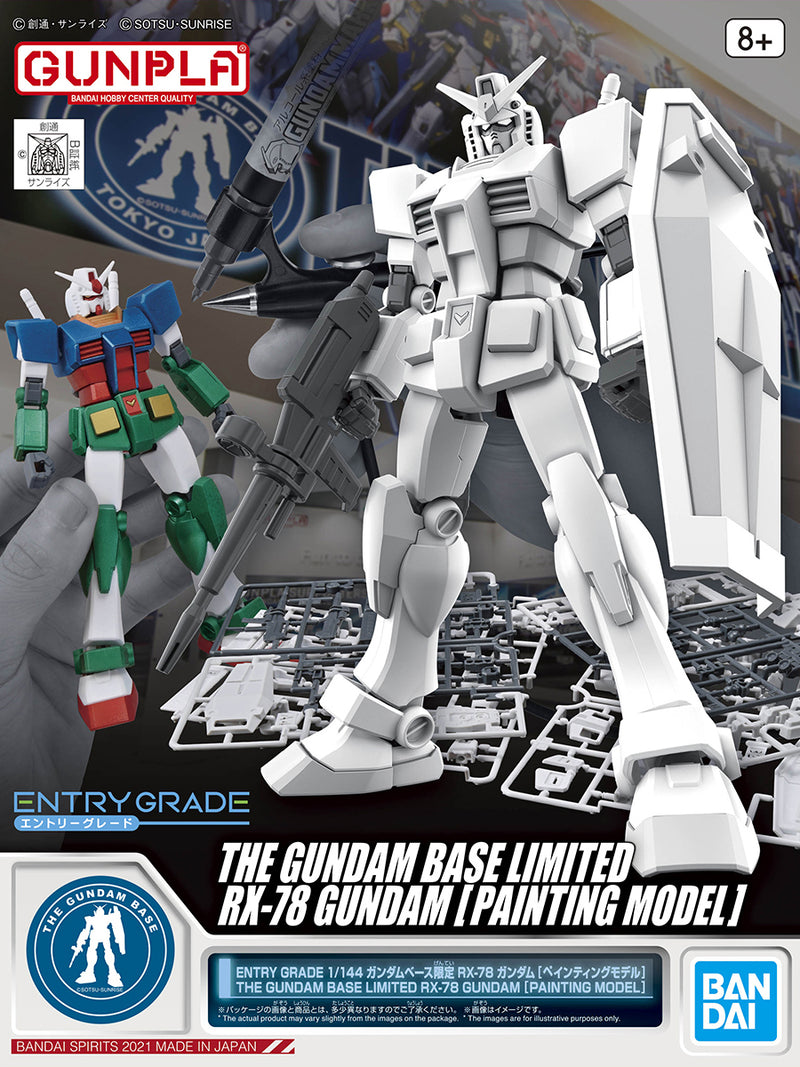 Gundam Base Limited Entry Grade (EG) 1/144 RX-78 Gundam [Painting Model]