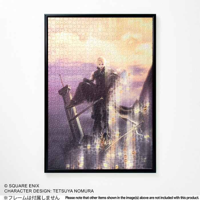 Jigsaw Puzzle 1000 Pieces - Final Fantasy VII Advent Children - Jigsaw Puzzle Key Visual Cloud & Kadaj 73.5 x 51cm