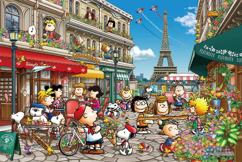 Epoch Jigsaw Puzzle 3000 Pieces - Peanuts - Snoopy in Paris - 73 x 102cm (21-401)