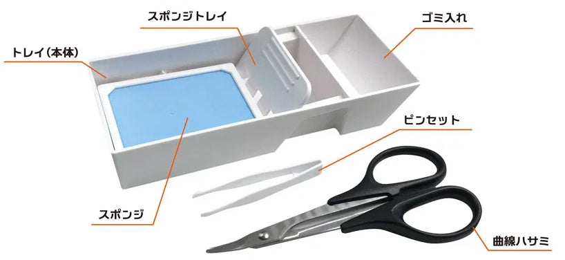 Plamo Improvement Commission (プラモ向上委員会) Decaling Quick Tray (PMKJ008)