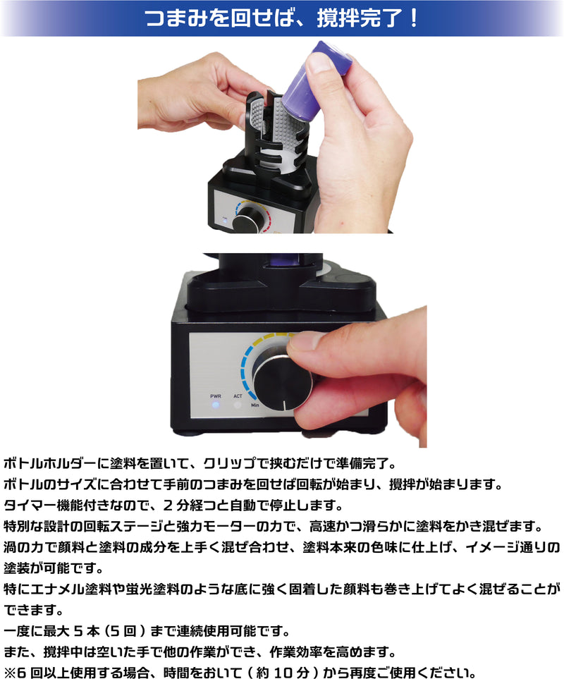 Plamo Improvement Commission (プラモ向上委員会) Vortex Stirrer Turbo (PMKJ020)