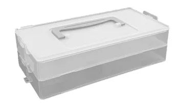 Plamo Improvement Commission (プラモ向上委員会) Modeling Container 054 -Slim Option- Clear White (PMKJ023CL)