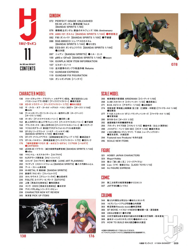 Monthly Magazine Hobby Japan 2025.11