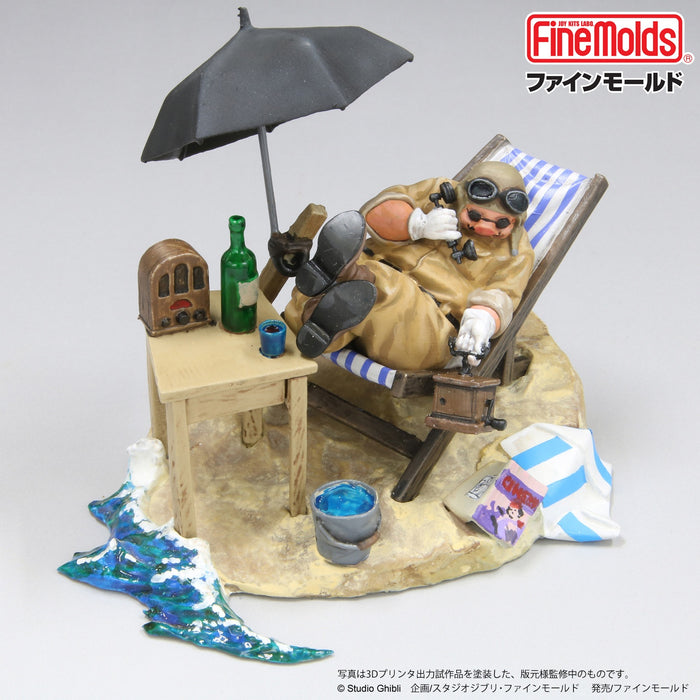 Porco Rosso Hideout Porco (Porco Rosso al Nascondiglio) Model Kit