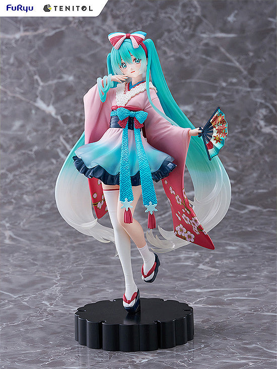 Furyu Tenitol Figure - Hatsune Miku - Neo Tokyo Series: Kimono