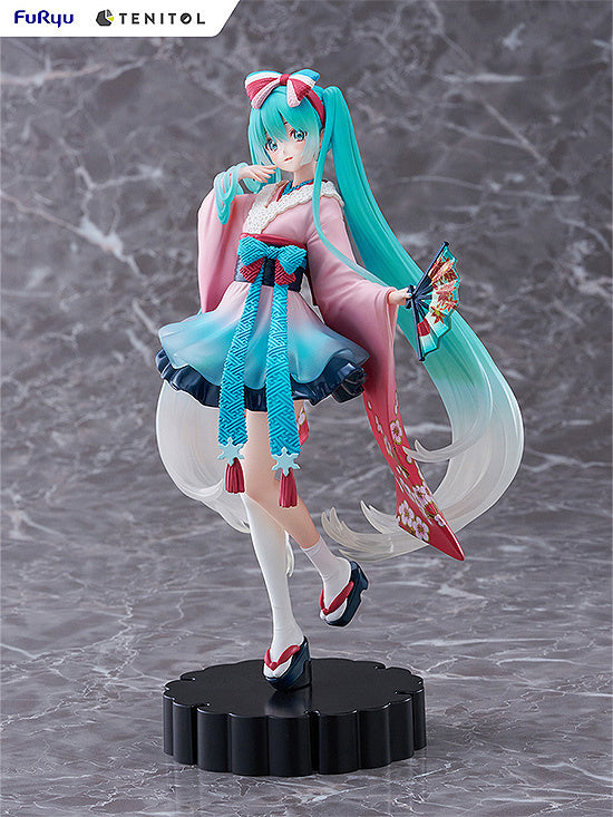 Furyu Tenitol Figure - Hatsune Miku - Neo Tokyo Series: Kimono