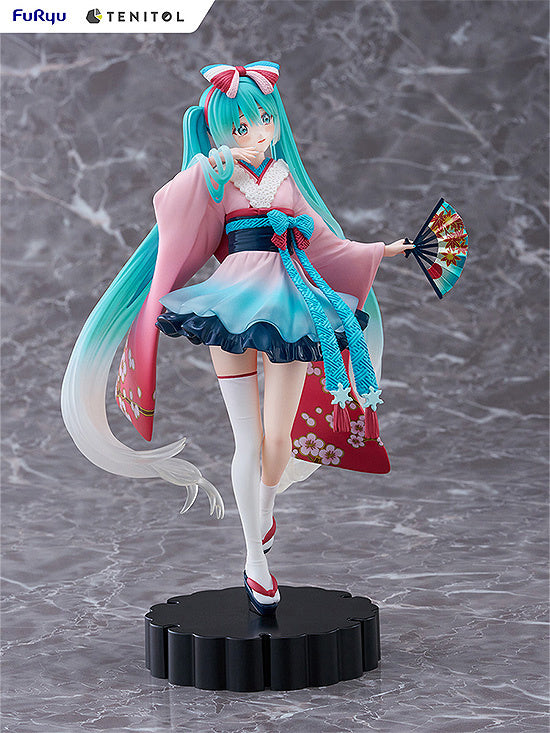 Furyu Tenitol Figure - Hatsune Miku - Neo Tokyo Series: Kimono