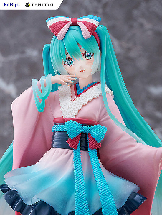 Furyu Tenitol Figure - Hatsune Miku - Neo Tokyo Series: Kimono