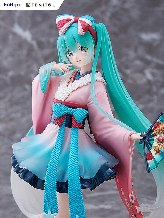 Furyu Tenitol Figure - Hatsune Miku - Neo Tokyo Series: Kimono