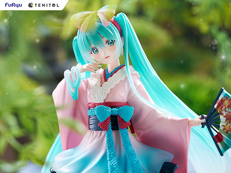 Furyu Tenitol Figure - Hatsune Miku - Neo Tokyo Series: Kimono