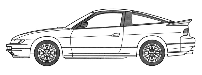 1/24 Nissan Sileighty (S13 + RS13 Middle) (Fujimi Touge Series No.25)