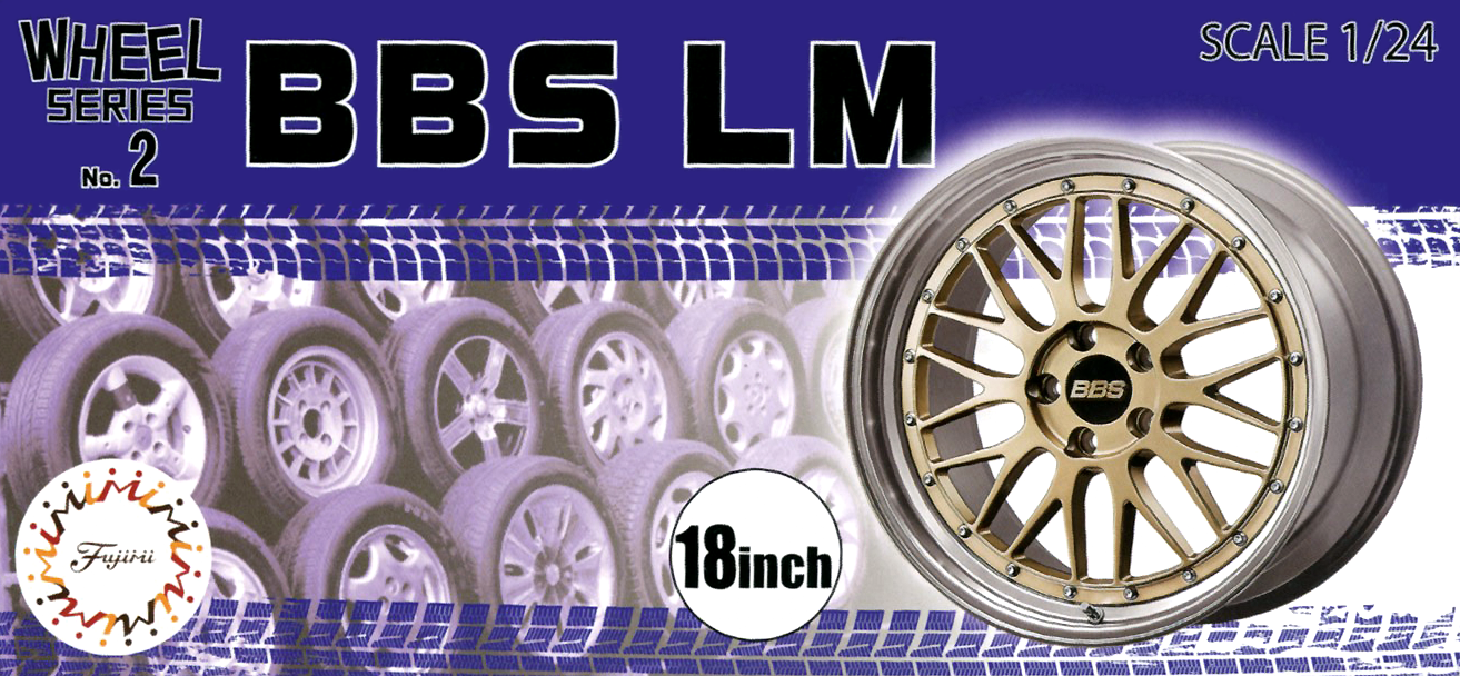 Fujimi 1/24 BBM LS 18 Inch (Fujimi Wheel Series No.02)