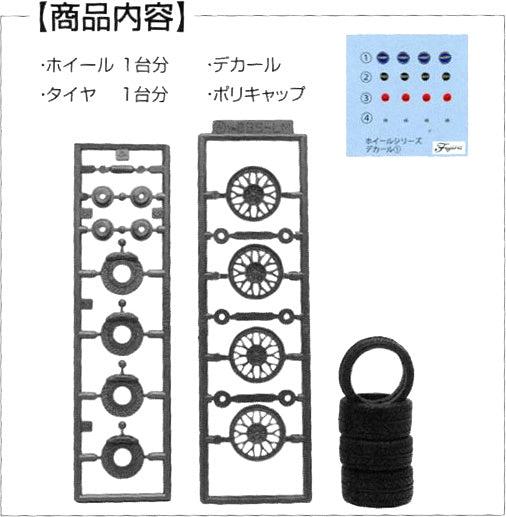 Fujimi 1/24 BBM LS 18 Inch (Fujimi Wheel Series No.02)