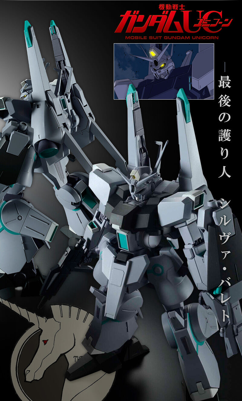 Premium Bandai High Grade (HG) HGUC 1/144 ARX-014 Gael Chan's Silver Bullet