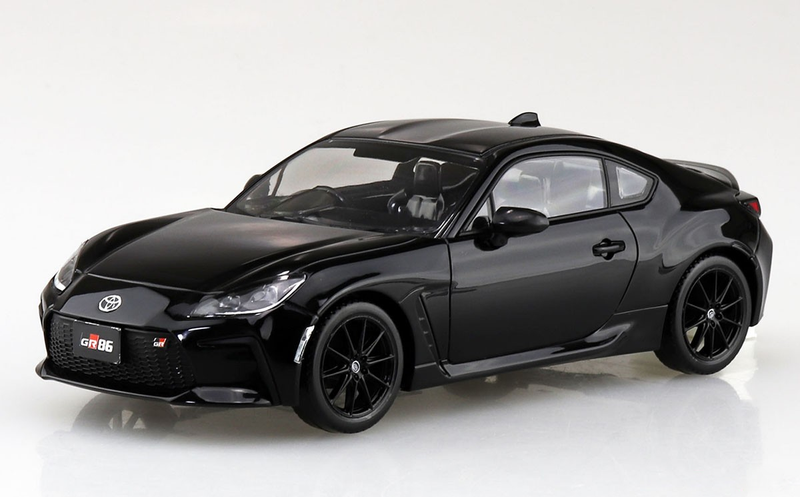 1/32 Toyota GR 86 2021 (Crystal Black Silica) (Aoshima The Snap Kit Series No.10-CB)