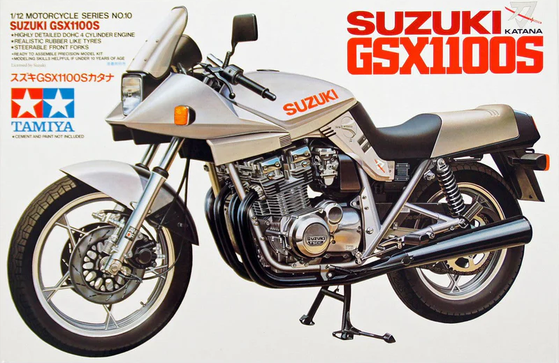 1/12 Suzuki GSX1100S Katana (Tamiya Motorcycle Series 10)
