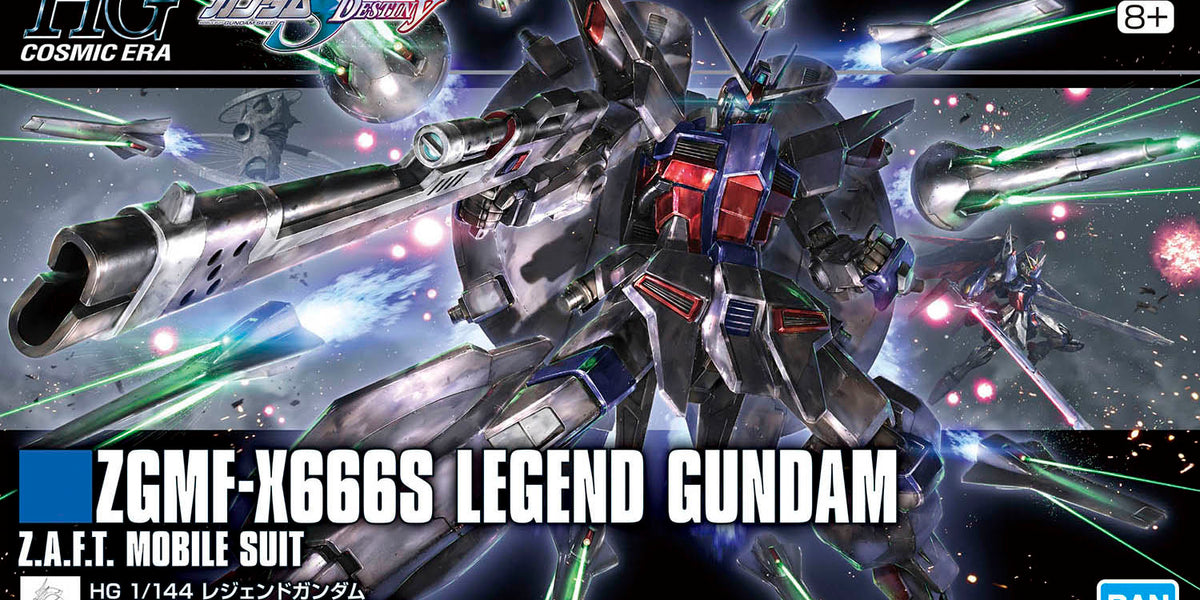 Bandai High Grade (HG) HGCE 1/144 ZGMF-X666S Legend Gundam