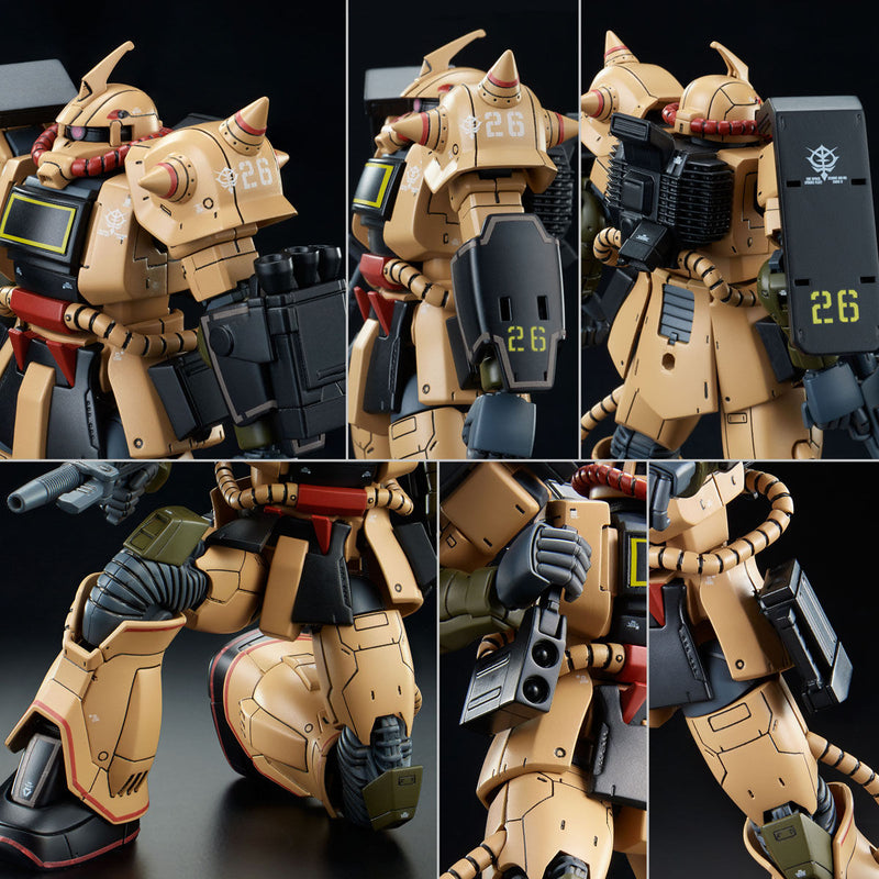Premium Bandai High Grade (HG) Gundam The Origin 1/144 MS-06D Zaku Desert Type